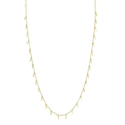 Pure Gold Large Multi Fringe Necklace