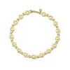 Pure Gold Medium Eye Link Bracelet