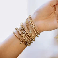 Pure Gold Medium Eye Link Bracelet