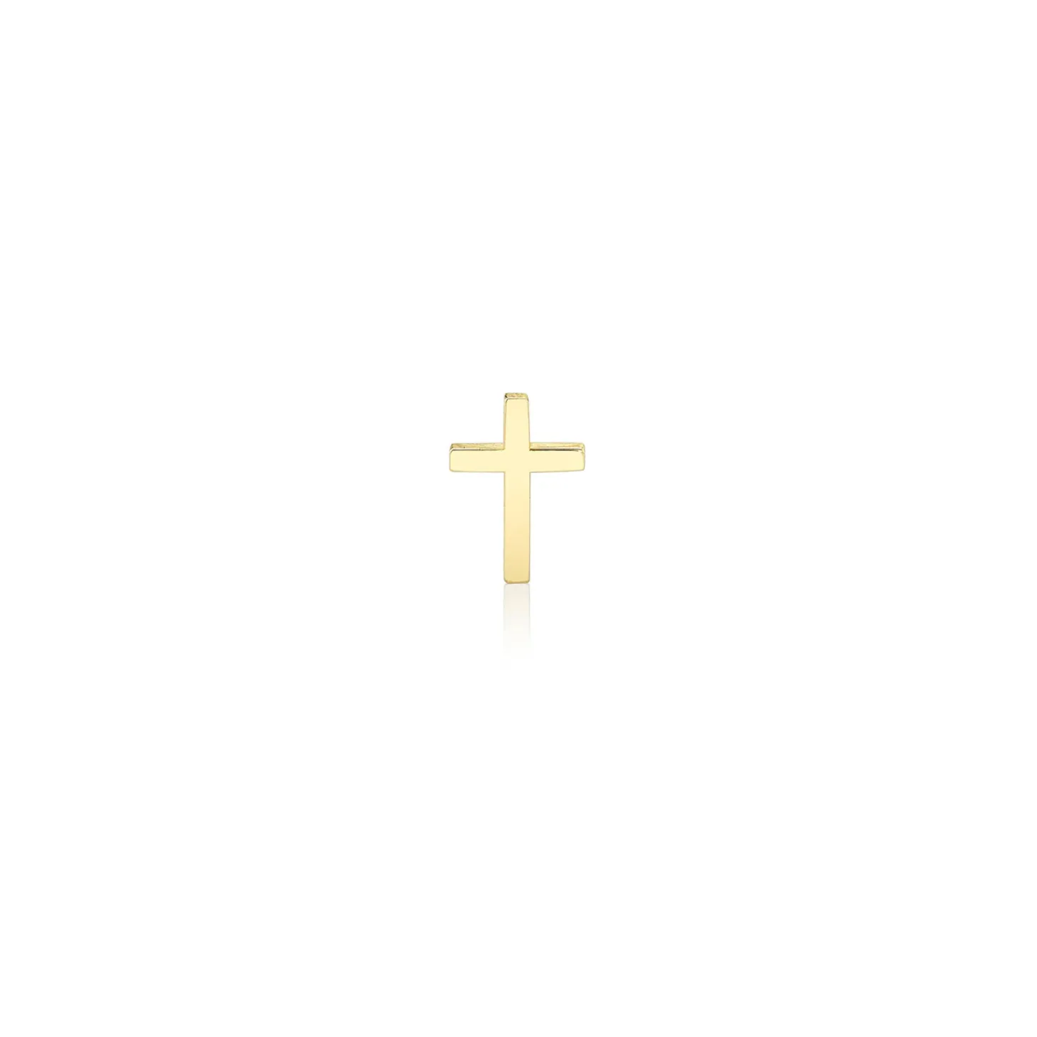 Pure Gold Mini Cross Stud