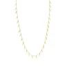 Pure Gold Multi Fringe Necklace