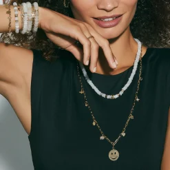 Pure Gold Multi-Charm Necklace