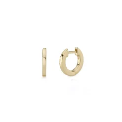 Pure Gold Small Huggie Hoops