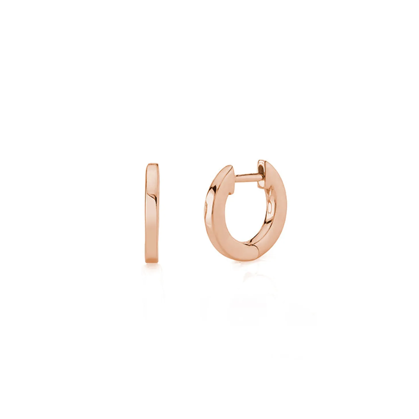 Pure Gold Small Huggie Hoops