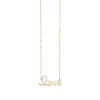 Pure Gold Small Love Necklace