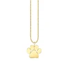 Pure Gold Small Paw Charm