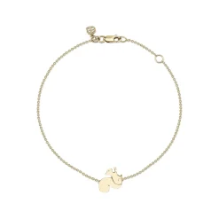 Pure Gold Squirrel Bracelet