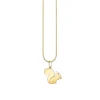 Pure Gold Squirrel Charm