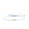 Pure Gold Tiny Heart Bead Cord Bracelet
