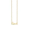 Pure Gold Tiny Love Necklace