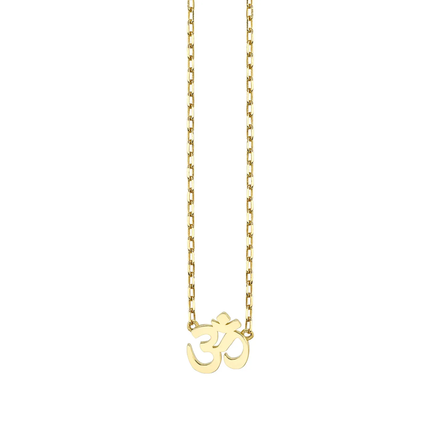 Pure Gold Tiny Om Necklace