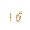 Pure Gold Twisted Rope Hoops