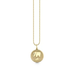 Sydney Evan x Wildlife SOS Gold Elephant Coin