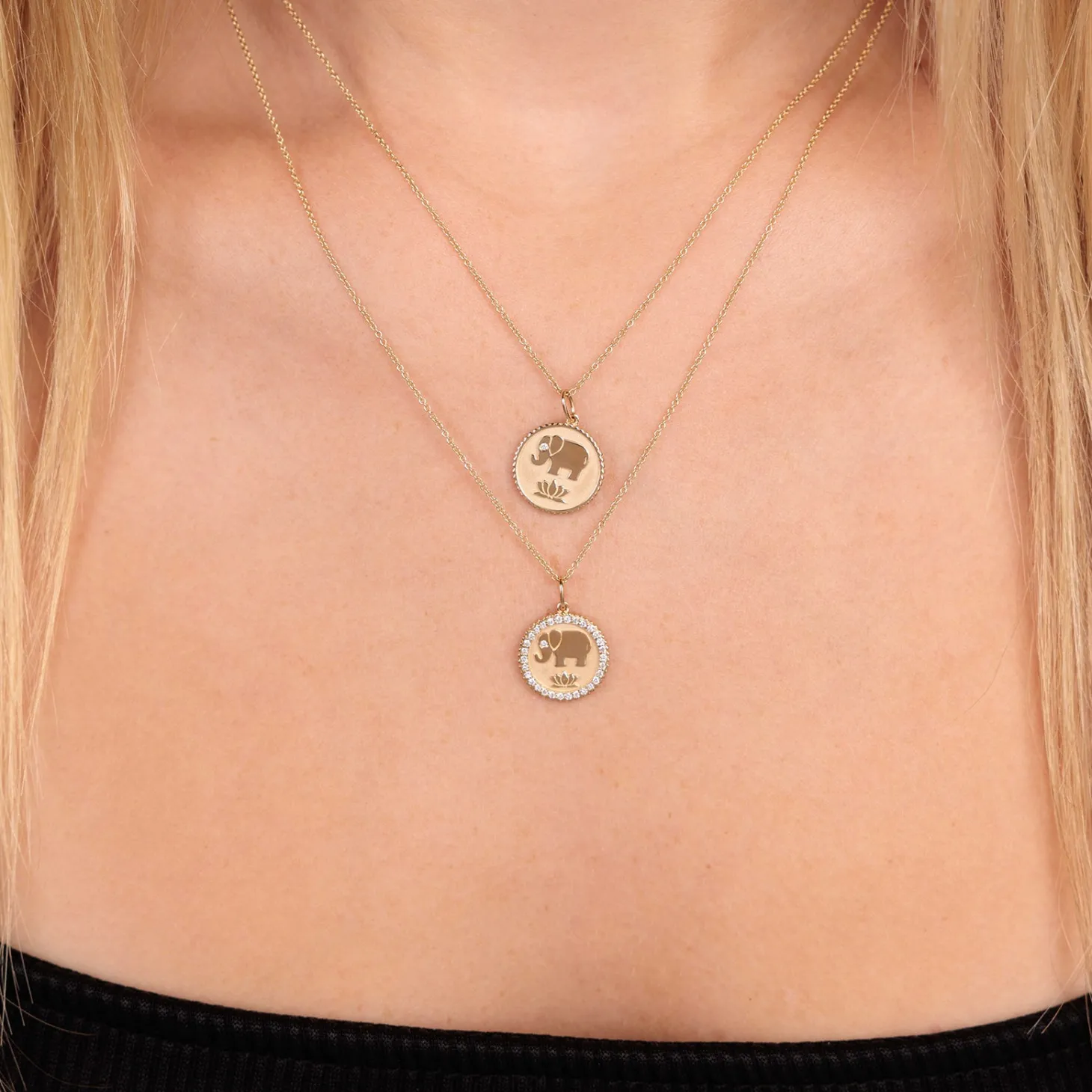 Sydney Evan x Wildlife SOS Gold Elephant Coin